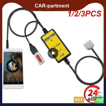 1/2/3PCS Moonet Car Audio MP3 вход AUX USB адаптер чейнджър за Mazda 3 5 6, MPV, CX7, Demio Miata/MX5