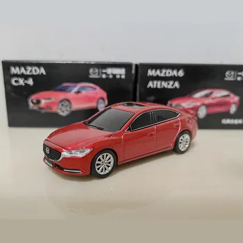 1/64 MAZDA 3 ATENZA сплав кола модел Diecast метална играчка превозно средство кола модел висока симулация миниатюрни мащаб колекция деца играчка подарък