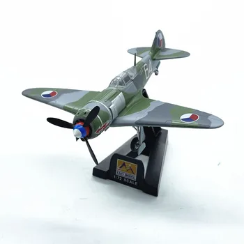 1/72 мащаб Втората световна война LA-7 боен самолет модел завършени орнаменти играчка дисплей колекция 36330