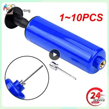 1 ~ 10PCS спортна топка надуване помпа игла за футбол баскетбол футбол надуваем въздушен клапан адаптер неръждаема стомана помпа ПИН