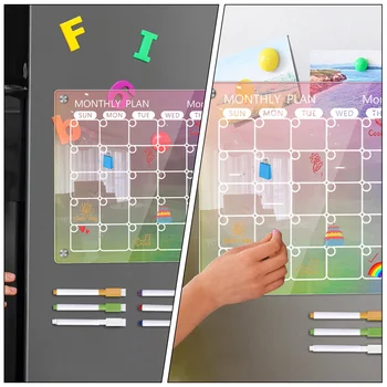 1 Комплект акрилна дъска за маса Planner Board Dry Erase Board To Do List Planner Desktop Memo Board