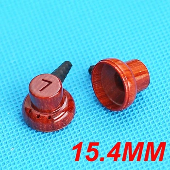 10 двойки 15,4 мм плоски слушалки DIY дървена обвивка случай червен сандалово дърво случай за 15,4 мм високоговорител