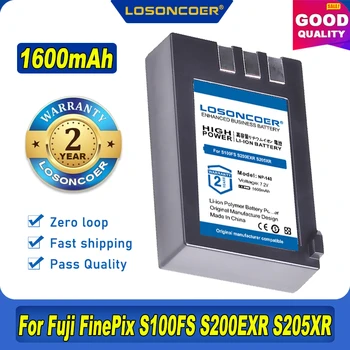 100% оригинална батерия LOSONCOER NP-140 за фотоапарати Fujifilm NP-140 NP140 FNP-140 и Fuji FinePix S100FS, S200EXR, S205XR