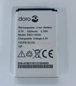 1000mAh DBO-1000A батерия за DORO 1372 / 2404 / 1370 мобилен телефон
