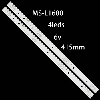 10pcs 415mm LED лента за подсветка за 24inch MS-L1680 V2 24D3006V2W4C1B41618M0 MS-L1628 V3 JS-D-JP-24DK-041EC (70411) 24LES81T2