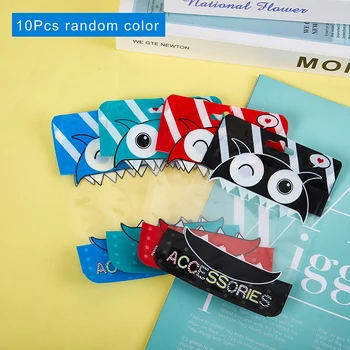 10pcs Little Monster запечатване Opp чанта Kpop Idol фото карти Защитна чанта за съхранение Photocard Card ръкави подаръци чанта