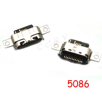 10PCS За Alcatel 3X 2019 5048 / 3X 2020 5061 / 5 5086 Micro USB зареждане зареждане конектор щепсел док гнездо порт