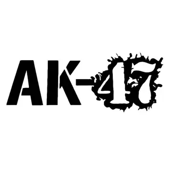 13cm x 5cm за AK-47 KK винил кола стикери броня водоустойчив карикатура климатик водоустойчив багажник Decal