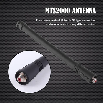 15cm 136-174MHz VHF къса антена за Motorola MTS2000 HT1000 XTS5000 XTS2500