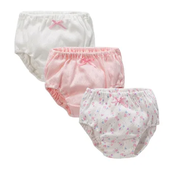  18pcs / партида за многократна употреба миеща се памучна кърпа бебе момиче пелени гърненце обучение панталони пелена 
