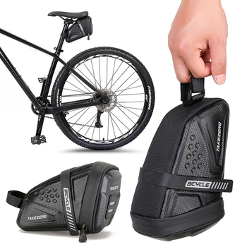 1L Калъф за задната седалка Чанта за велосипеди с голям капацитет Джобен пакет за велосипеди Светлоотразителна чанта за колоездене EVA за планински пътни велосипеди