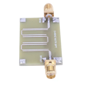 2.4GHZ Microstrip лентов лентов филтър двустранен печатен платка 1.6 mm дебел микролентов филтър 2.3-2.5GHz