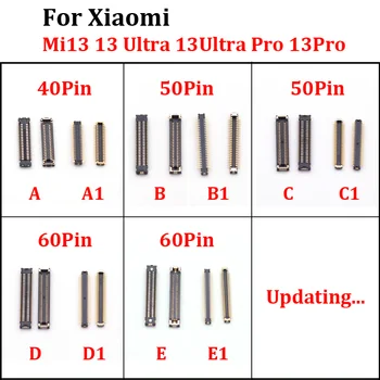 2-5Pcs Plug USB зарядно устройство за зареждане на LCD дисплей FPC конектор за Xiaomi Mi M13 Mi13 13 Ultra 13Ultra Pro 13Pro 50 40 60 Pin
