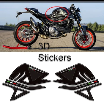 2021 2022 Мотоциклет стикери Стикери Комплект газьол Комплект за защита на коляното Ръкохватки за резервоари за Ducati Monster 950