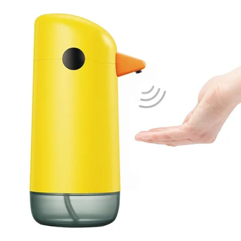 220ML Автоматичен сензорен дозатор за течен сапун 45 градуса наклонена дюза Touch Switch Малък преносим дом баня