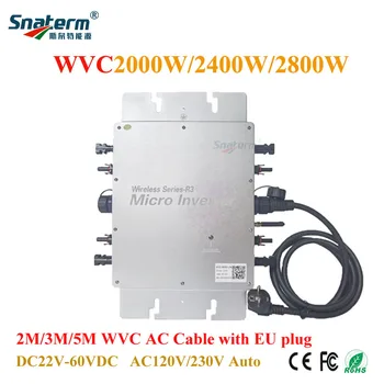 2800W 2400W 2000W 1600W 1400W 1200W MPPT слънчева PV мрежа вратовръзка Smart микро инвертор Inversor DC22V-60V до AC110V-230V на мрежовата система
