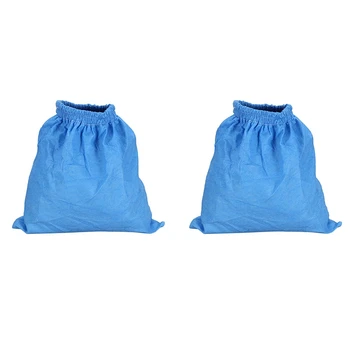 2PCS текстилна филтърна торба за Karcher MV1 WD1 WD2 WD3 SE4001 Филтърна торба Прахосмукачка Части