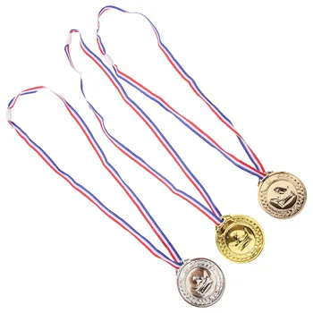 3pcs мач медал награждаване медал награда медал висящи медал церемония церемония медал