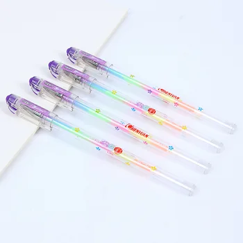 3pcs творчески канцеларски материали 6-цветен воден маркер неутрален DIY пастел писалка Корея цветна промяна на цвета писалка