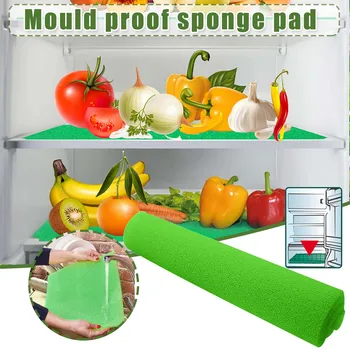 4Pcs измиване подложка хладилник гъба филтър за плесен доказателство зеленчукови плодове против мухъл хладилник гъба кухненски приспособления пресни мат