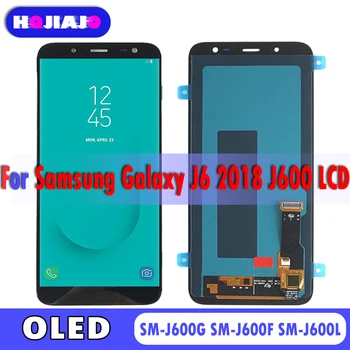 5.6'' OLED LCD за Samsung Galaxy J6 2018 J600F J600 дисплей със сензорен екран за Samsung J600 монтаж резервни части