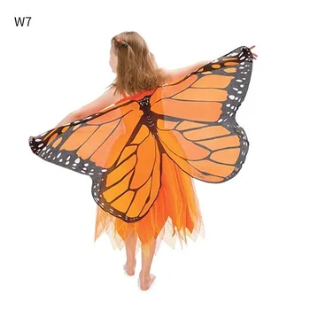 5 цвята креативни деца момичета момчета фея крила пеперуда фантазия обличане костюм парти преструвам играе мода пеперуда крила