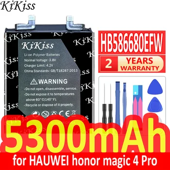 5300Mah KiKiss Мощна батерия HB586680EFW за HAUWEI чест магия 4 Pro 4Pro magic4 Pro