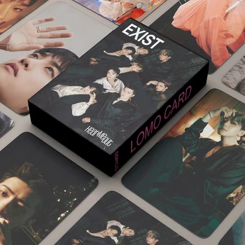 55Pcs/Set Kpop E Group EXIST Нов албум Lomo карти CREAM SODA Фотокарти Фотокарти