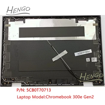 5CB0T70713 Черен оригинален нов за Lenovo Chromebook 300e Gen2 LCD заден капак Горен заден капак случай