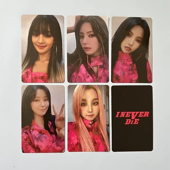 5PCS/Set Kpop (G)I-DLE Фото карти Нов албум I NEVER DIE LOMO Cards For Fans HD Printed Photocards Collection Gift Postcards