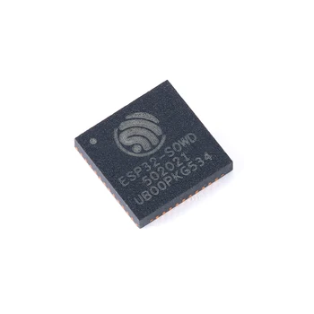 5pcs/оригинален оригинален ESP32-S0WD QFN-48 Wi-Fi BLE двоен режим 32 битов едноядрен MCU чип