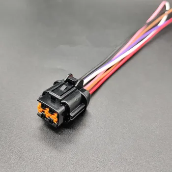6 Pin/Way женски сензорен конектор Фарове и задни светлини Plug Wire Harness Pigtail за Nissan Infiniti 6185-5175