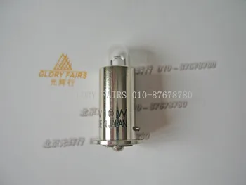  6V 10W Произведено в Япония халогенна лампа, ID-10 офталмоскоп офталмологичен инструмент, ID10 6V10W фланец база крушка