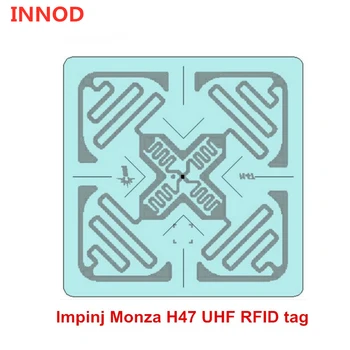 860-960MHz impinj h47 RFID Tag UHF Monza 4E чип пасивен gen2 RFID стикер Етикети за библиотечен книжен актив Управление на логистиката