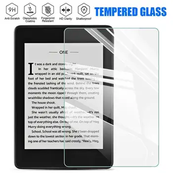 9H твърдост пълен капак екран протектор закалено стъкло защитно фолио за Kindle Paperwhite 5 11-то поколение 6.8 инча