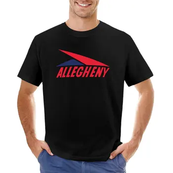 Allegheny Airlines Тениска Къса тениска плюс размер тениски Естетично облекло извънгабаритни тениски мъже