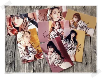 AOA с автограф подписана оригинална снимка ANGEL'S KNOCK 7 снимки комплект 4 * 6 инча колекция нов корейски безплатна доставка 022017 А