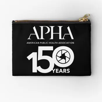 Apha 150-та стока бяла на черно C цип торбички за съхранение портфейл пари джоб ключ жени бикини монета чиста опаковка