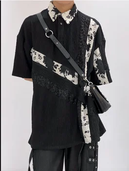 AQ07206 Гореща продажба Нова мода 2023 Поло ризи Популярни Известна марка Моден дизайн Парти стил Мъжко облекло