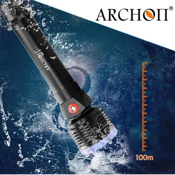 ARCHON 100% оригинално D22-II w28-II фенерче за гмуркане Lanten CREE L2 U2 LED 100M подводна модернизирана версия 1200 лумена