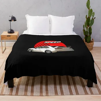 Atrium White Lancer EVO X с черно и червено скорост хвърлят одеяло Furrys манга фланела легло модни одеяла