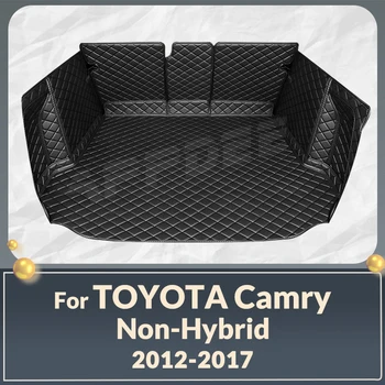 Auto пълно покритие багажник мат за Toyota Camry нехибриден 2012-2017 16 15 14 13 Кола багажник капак подложка интериор протектор аксесоари