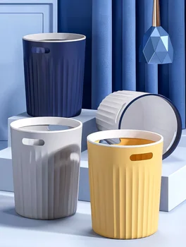 Baojia Jie кошче за боклук домакинство 2023 нов висок външен вид хол спалня кухня тоалетна без налягане пръстен