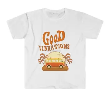 BEACH BOYS Shirt GOOD Vibrations Класическа рок музика 60s Реколта тениска