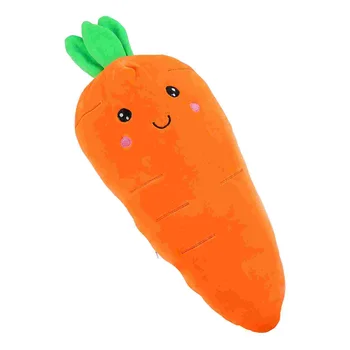 BESPORTBLE морков форма хвърлят възглавница плюшени спящи прегръдка възглавница пълнени играчка за диван стол офис