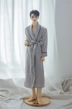 BJD/SD играчка Дрехи Мъжки домашен комплект копринени пижами 1/4&1/6& Чичо bjd Аксесоари за кукли