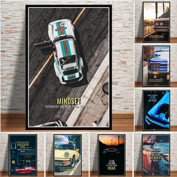 C209 Hot World Famous Racing Car Speed Race Movational Quote F1 Canvas Painting Posters prints Wall Pictures Art Home Room Decor
