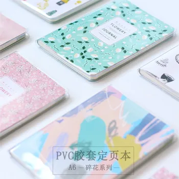 Creative корейски канцеларски бележник сладък A6 цвят мини джоб ръка книга година седмичен плановик дневен дневник Filofax вестник бележник