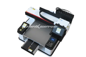 Cup Pen тениски Digital UV телефон печат голям мастиленоструен машина 6090 случай плосък принтер