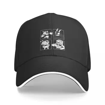 Cuphead Mosaic 2 - Тениска Бейзболна шапка Нова шапка Хип-хоп |-F-| Луксозна мъжка шапка Жени Мъжка